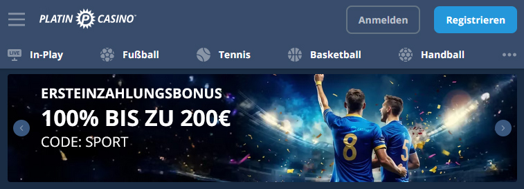 platincasino-sportwetten-startseite